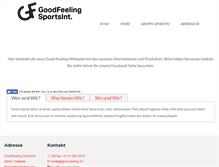 Tablet Screenshot of good-feeling.ch